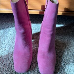 Sam Edelman CODIE, PINK SUEDE Bootie | 8